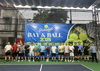 SÔI NỔI HOẠT ĐỘNG GIAO LƯU PICKLEBALL GIỮA BAN ATCL VÀ BAN KT