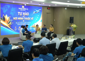 [VNA News] “Tự hào nơi mình thuộc về” – nơi văn hóa Vietnam Airlines được lan tỏa