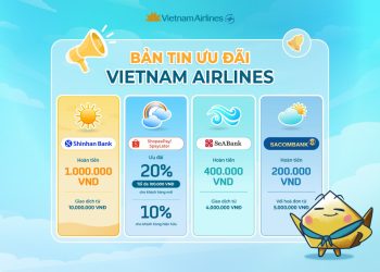 Thanh toán vé online, nhận loạt ưu đãi hấp dẫn cùng Vietnam Airlines dịp hè 2026
