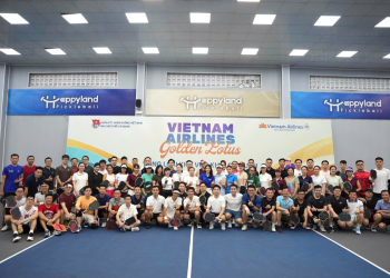Lan tỏa tinh thần gắn kết tại vòng loại “Vietnam Airlines Golden Lotus Pickleball Cup 2026” khu vực Khối cơ quan