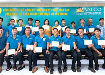 Tôn vinh những điển hình lao động sáng tạo tại Trung tâm Phục vụ Bảo dưỡng VAECO