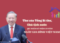 [Nhân Dân] Thư của Tổng Bí thư, Chủ tịch nước gửi nhân kỷ niệm 25 năm Ngày Gia đình Việt Nam