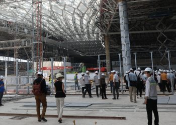SGN AOC khảo sát thực tế công tác chuẩn bị khai thác tại Cảng HKQT Long Thành