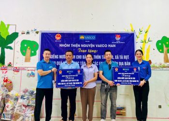 [VAECO] Mang nước sạch và yêu thương đến bản cao Quảng Trị