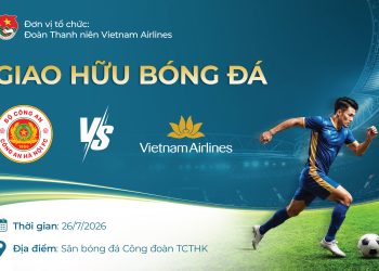 Cùng ra sân tiếp lửa cho đội bóng VNA