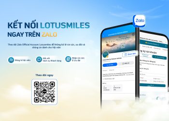 CBNV Vietnam Airlines chung tay lan tỏa kênh Zalo Official Account chính thức của Lotusmiles