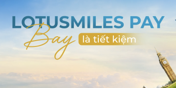 Bay tiết kiệm hơn với ưu đãi giảm 7% giá vé của Lotusmiles Pay