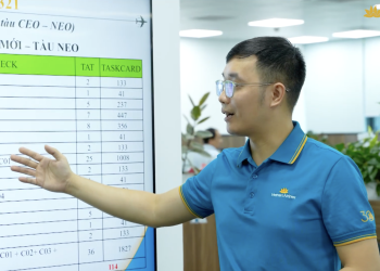 [VNA What] Ban Kĩ thuật đưa sáng kiến giúp giảm thời gian dừng tàu làm bảo dưỡng