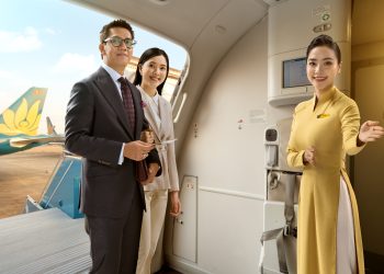 Vietnam Airlines đưa hình ảnh Việt Nam lên bầu trời