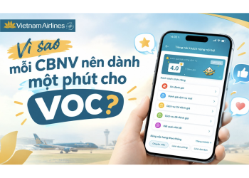 Vì sao mỗi CBNV nên dành một phút cho VOC?