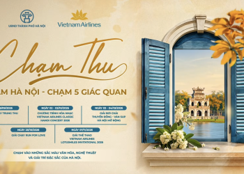 Chạm Thu Hà Nội 2026: Vietnam Airlines tiếp tục lan toả vẻ đẹp Thủ đô