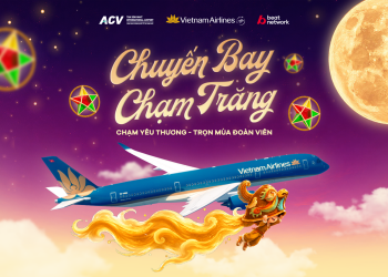 Vietnam Airlines gói ghém mùa thu Hà Nội lên chuyến bay đặc biệt