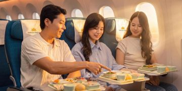 [Báo Thanh Niên] Suất ăn còn nguyên trên máy bay và bài toán lãng phí của hàng không xanh