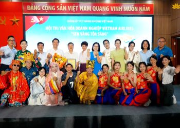 [VNA What] Sôi nổi Hội thi Văn hóa doanh nghiệp Vietnam Airlines “Sen Vàng tỏa sáng”