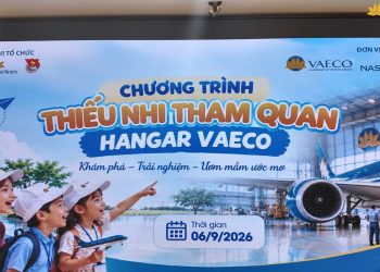 [VNA What] Vietnam Airlines mang trải nghiệm Hangar đến gần hơn với các VNAer nhí