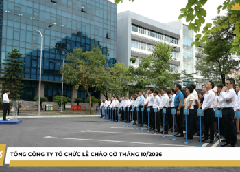 [VNA News] Tổng công ty tổ chức Lễ chào cờ tháng 10/2026
